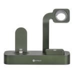 Док-станція COTEetCI Base29 3in1 Stand Green for iPhone/AirPods/Apple Watch