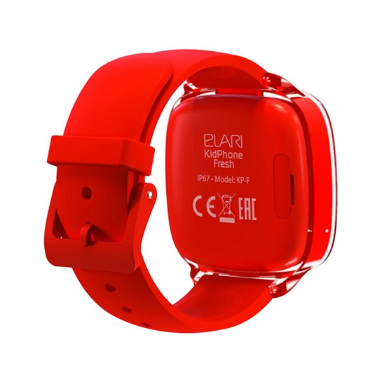 Дитячі смарт-годинник Elari KidPhone Fresh Red з GPS-трекером - ціна, характеристики, відгуки, розстрочка, фото 5