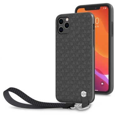Чехол Moshi Altra Slim Case with Wrist Strap Shadow Black for iPhone 11 Pro Max - цена, характеристики, отзывы, рассрочка, фото 1