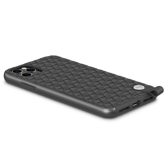 Чехол Moshi Altra Slim Case with Wrist Strap Shadow Black for iPhone 11 Pro Max - цена, характеристики, отзывы, рассрочка, фото 2