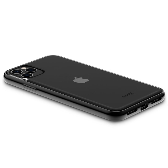 Чохол Moshi Vitros Slim Clear Case Raven Black for iPhone 11 Pro Max - ціна, характеристики, відгуки, розстрочка, фото 2