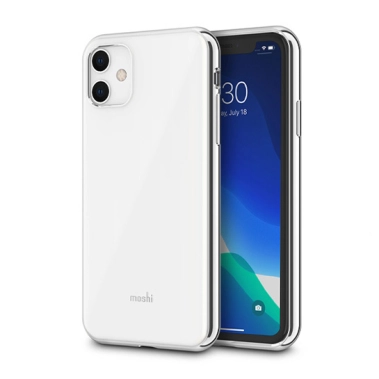 Чехол Moshi iGlaze Slim Hardshell Case Pearl White for iPhone 11 - цена, характеристики, отзывы, рассрочка, фото 1