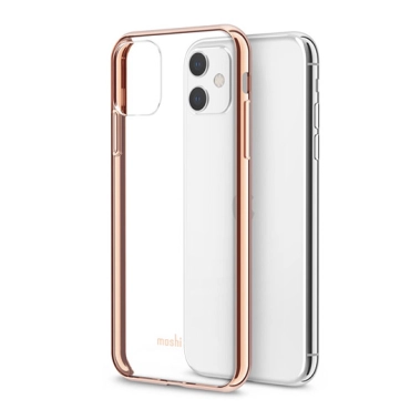 Чехол Moshi Vitros Slim Clear Case Champagne Gold for iPhone 11 - цена, характеристики, отзывы, рассрочка, фото 1