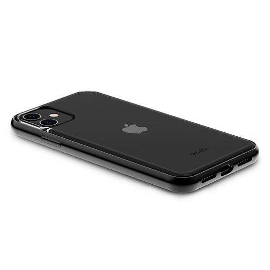 Чохол Moshi Vitros Slim Clear Case Raven Black for iPhone 11 - ціна, характеристики, відгуки, розстрочка, фото 2