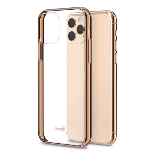 Чехол Moshi Vitros Slim Clear Case Champagne Gold for iPhone 11 Pro