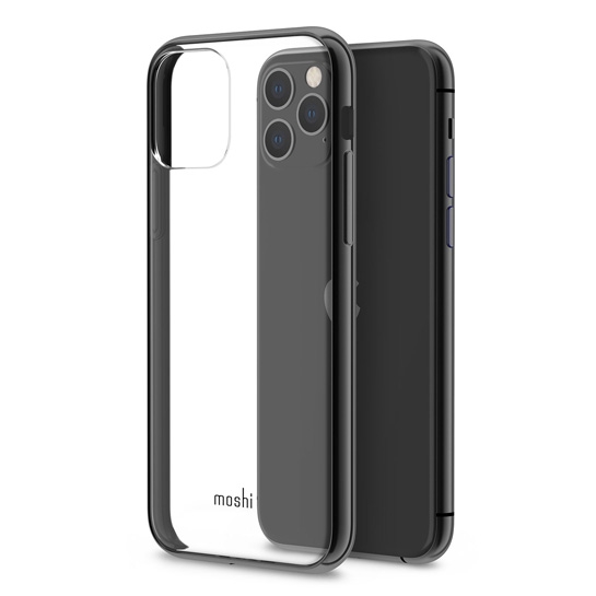 Чохол Moshi Vitros Slim Clear Case Raven Black for iPhone 11 Pro - цена, характеристики, отзывы, рассрочка, фото 1
