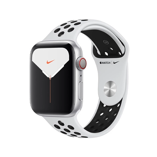 Смарт-часы Apple Watch Series 5 Nike+ LTE 40mm Silver Aluminum Case with Pure Platinum/Black Band