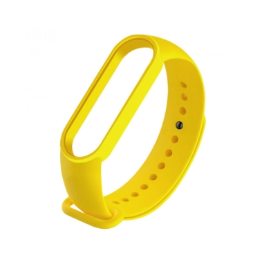 Ремешок для браслета Xiaomi Mi Band 5/6/7 Yellow - цена, характеристики, отзывы, рассрочка, фото 1