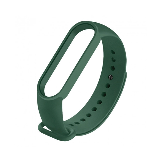 Ремешок для браслета Xiaomi Mi Band 5/6/7 Dark Green