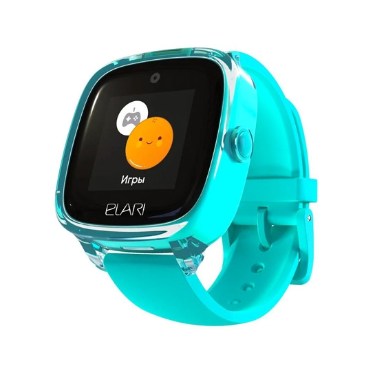 Дитячі смарт-годинник Elari KidPhone Fresh Green з GPS-трекером - ціна, характеристики, відгуки, розстрочка, фото 2