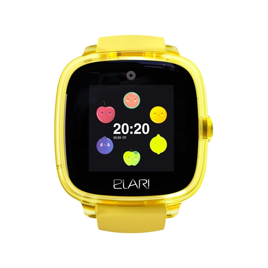 Дитячі смарт-годинник Elari KidPhone Fresh Yellow з GPS-трекером - ціна, характеристики, відгуки, розстрочка, фото 1