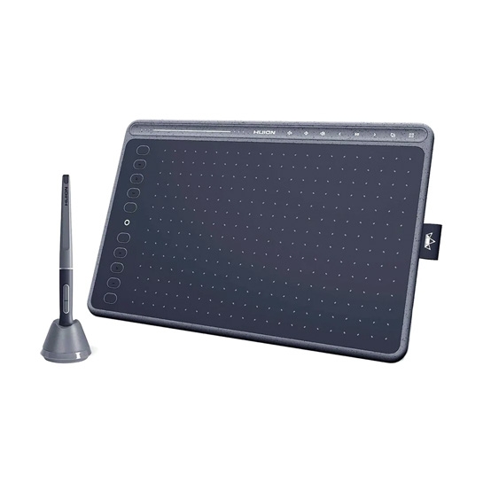 Графічний планшет Huion HS611 Grey - ціна, характеристики, відгуки, розстрочка, фото 2