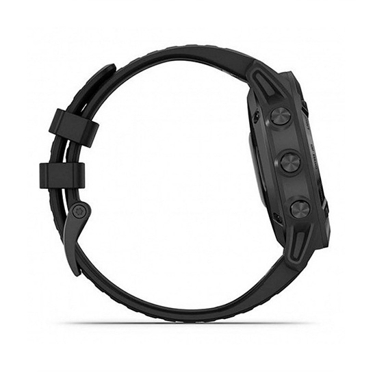 Спортивний годинник Garmin Fenix 6 Pro Black with Black Band - ціна, характеристики, відгуки, розстрочка, фото 4