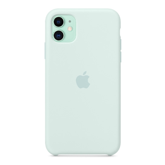 Чехол Apple Silicone Case for iPhone 11 Seafoam - цена, характеристики, отзывы, рассрочка, фото 1