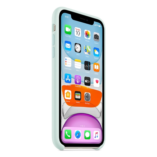 Чехол Apple Silicone Case for iPhone 11 Seafoam - цена, характеристики, отзывы, рассрочка, фото 2