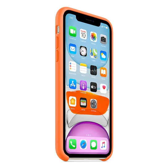 Чехол Apple Silicone Case for iPhone 11 Vitamin C - цена, характеристики, отзывы, рассрочка, фото 2