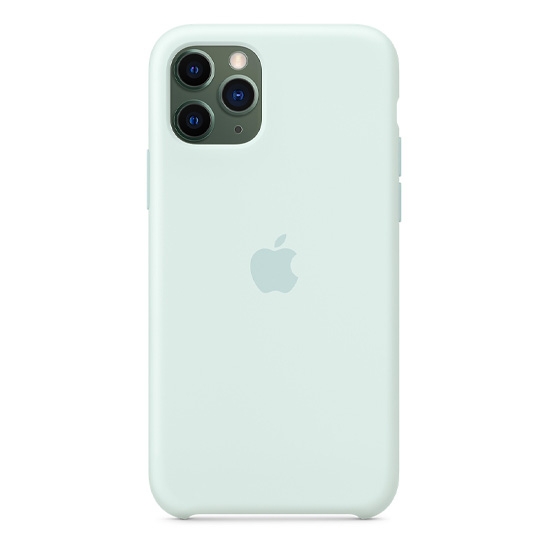 Чехол Apple Silicone Case for iPhone 11 Pro Seafoam - цена, характеристики, отзывы, рассрочка, фото 1