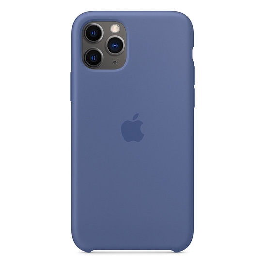 Чохол Apple Silicone Case for iPhone 11 Pro Linen Blue - цена, характеристики, отзывы, рассрочка, фото 1