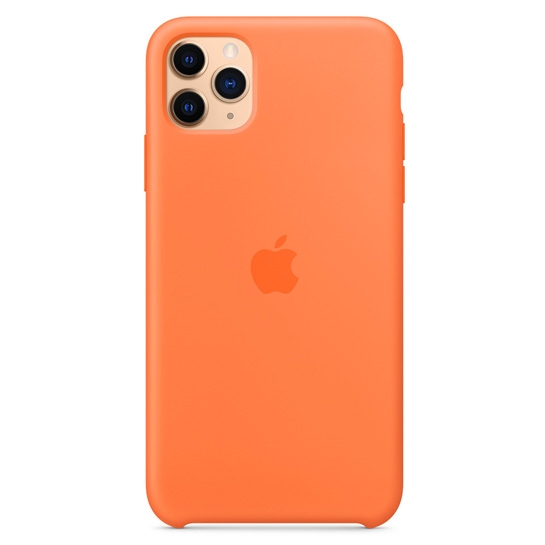 Чехол Apple Silicone Case for iPhone 11 Pro Max Vitamin C - цена, характеристики, отзывы, рассрочка, фото 1