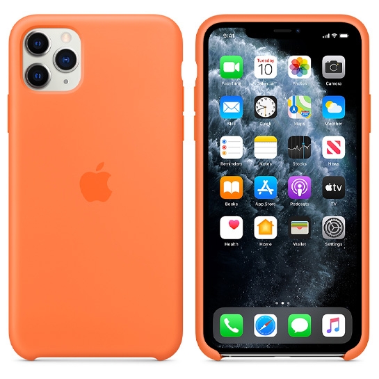 Чохол Apple Silicone Case for iPhone 11 Pro Max Vitamin C - ціна, характеристики, відгуки, розстрочка, фото 3