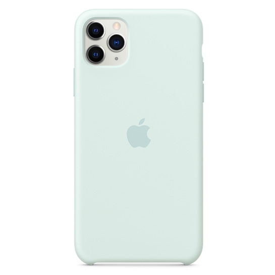 Чехол Apple Silicone Case for iPhone 11 Pro Max Seafoam - цена, характеристики, отзывы, рассрочка, фото 1