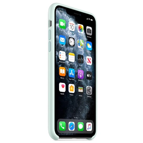 Чехол Apple Silicone Case for iPhone 11 Pro Max Seafoam - цена, характеристики, отзывы, рассрочка, фото 2