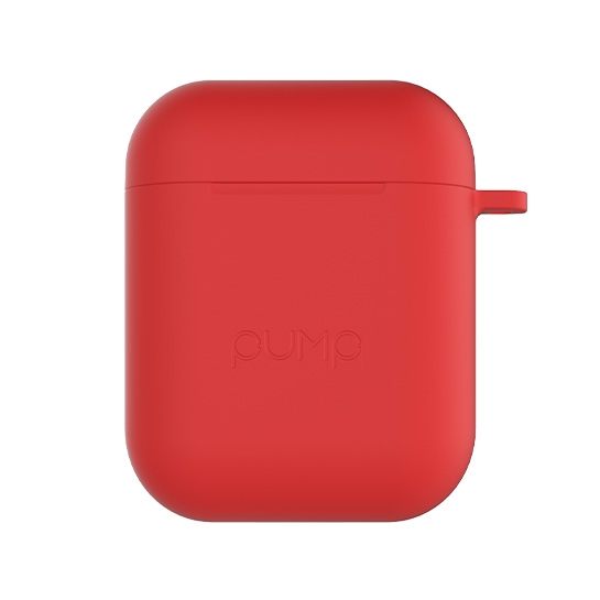 Чохол Pump Silicone Case for Apple AirPods Carrot Red - ціна, характеристики, відгуки, розстрочка, фото 1