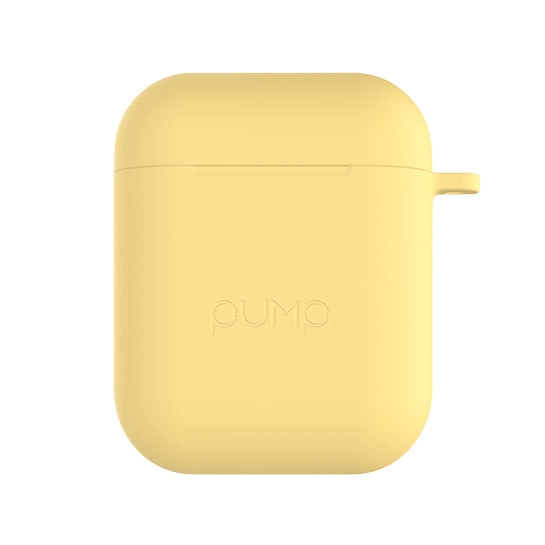 Чохол Pump Silicone Case for Apple AirPods Ducky Yellow