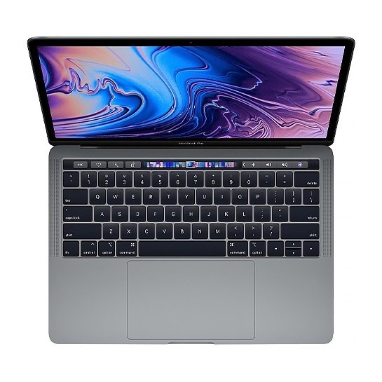 Ноутбук Apple MacBook Pro 13" 128GB Retina Space Gray with Touch Bar 2019 (Z0W4000CJ) - ціна, характеристики, відгуки, розстрочка, фото 1