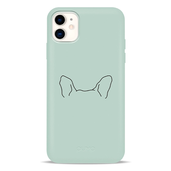 Чехол Pump Silicone Minimalistic Case for iPhone 11 Dog Ears #