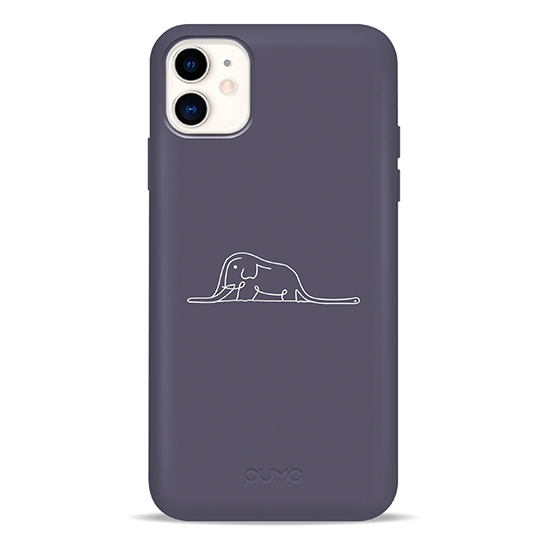 Чехол Pump Silicone Minimalistic Case for iPhone 11 Elephant In A Boa # - цена, характеристики, отзывы, рассрочка, фото 1