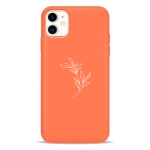 Чохол Pump Silicone Minimalistic Case for iPhone 11 Flower Branch #