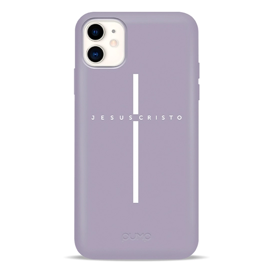 Чехол Pump Silicone Minimalistic Case for iPhone 11 Jesus Cristo #