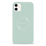 Чехол Pump Silicone Minimalistic Case for iPhone 11 Natural #