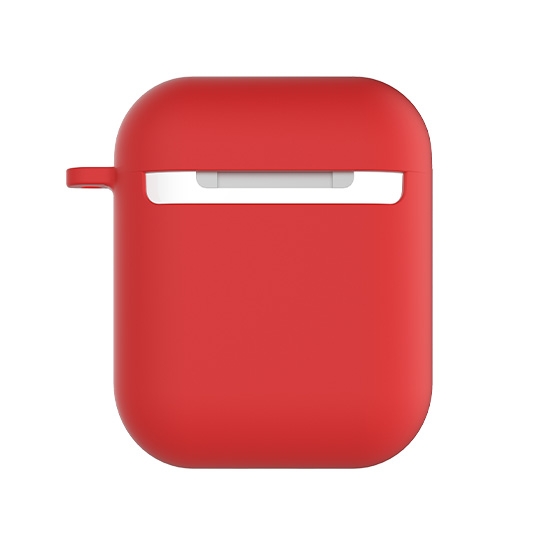 Чохол Pump Silicone Case for Apple AirPods Carrot Red - ціна, характеристики, відгуки, розстрочка, фото 3