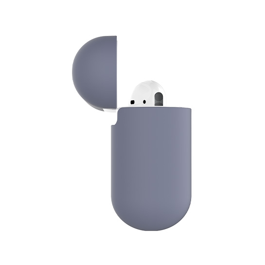 Чехол Pump Silicone Case for Apple AirPods Dolphin Violet - цена, характеристики, отзывы, рассрочка, фото 2