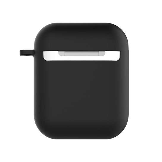 Чехол Pump Silicone Case for Apple AirPods Rocky Black - цена, характеристики, отзывы, рассрочка, фото 3