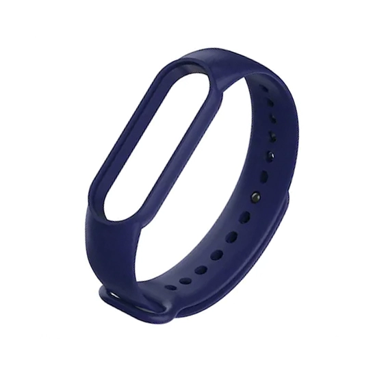 Ремінець для браслета Xiaomi Mi Band 5 Dark Blue