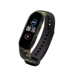 Ремешок для браслета Xiaomi Mi Band 5/6/7 Military Green
