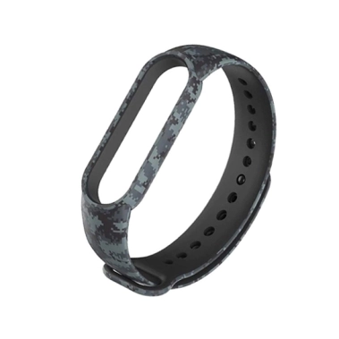 Ремешок для браслета Xiaomi Mi Band 5/6/7 Military Gray - цена, характеристики, отзывы, рассрочка, фото 1