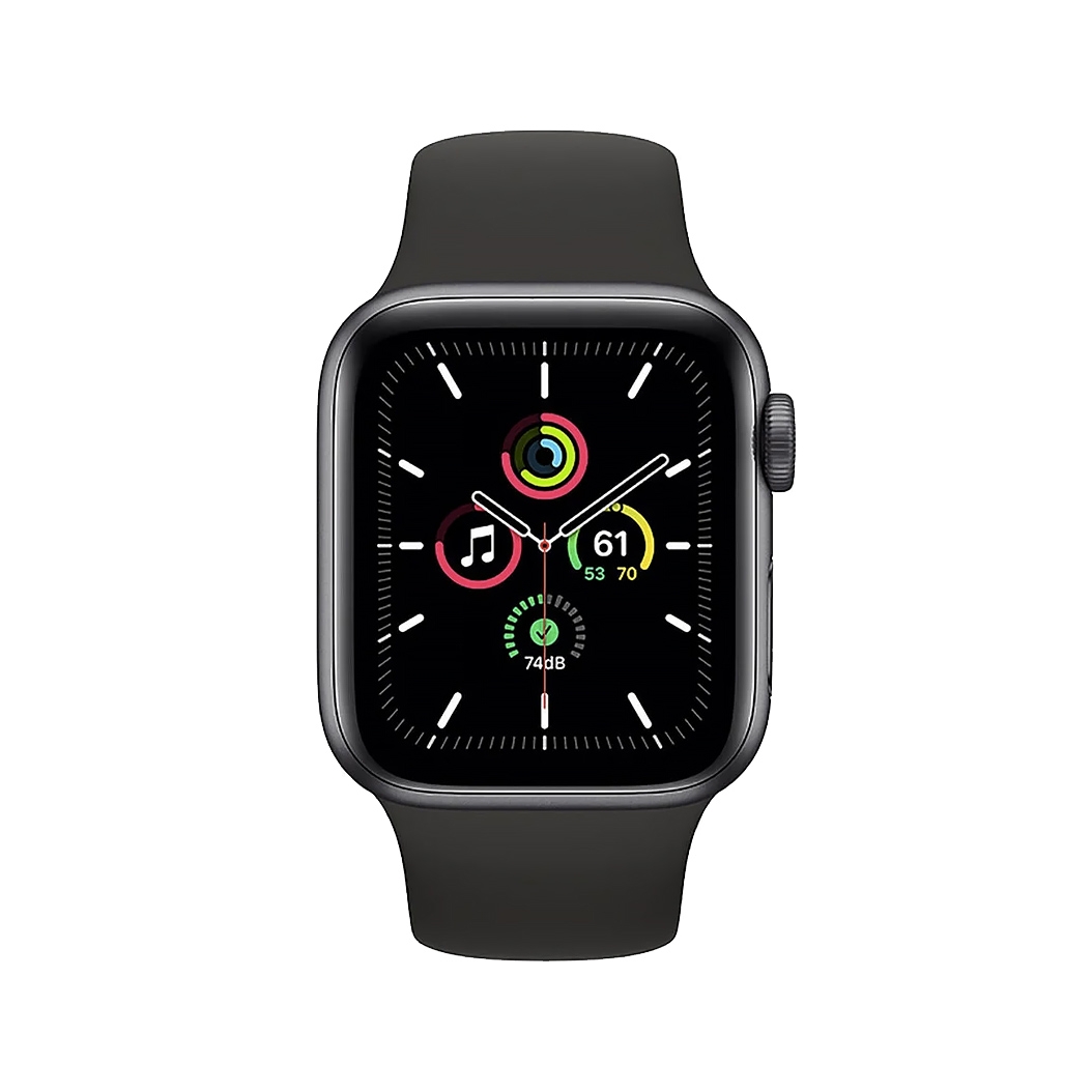 Смарт-годинник Apple Watch SE 40mm Space Gray Aluminum Case with Black Sport Band - ціна, характеристики, відгуки, розстрочка, фото 2