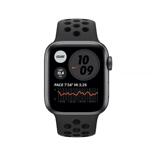 Смарт-часы Apple Watch Series 6 Nike+ 40mm Space Gray Aluminum Case with Anthracite/Black Sport Band - цена, характеристики, отзывы, рассрочка, фото 2