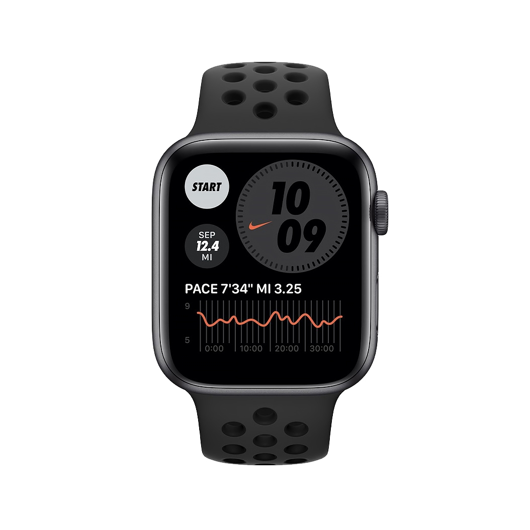 Смарт-часы Apple Watch SE Nike+ 40mm Space Gray Aluminum Case with Anthracite/Black Sport Band - цена, характеристики, отзывы, рассрочка, фото 2