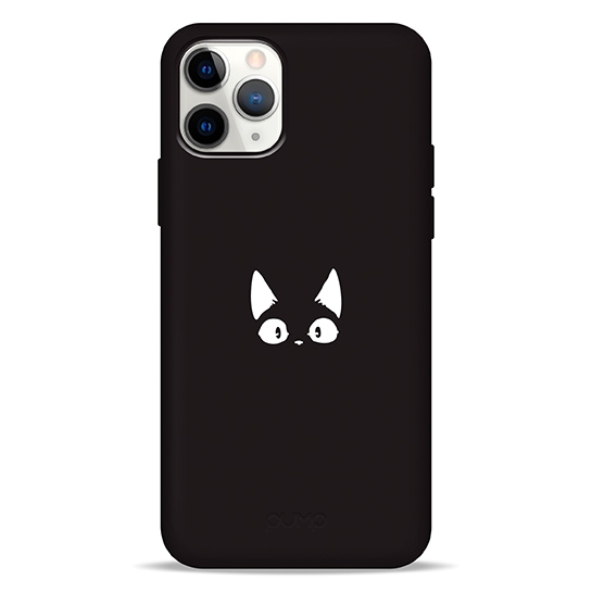 Чехол Pump Silicone Minimalistic Case for iPhone 11 Pro Funny Cat # - цена, характеристики, отзывы, рассрочка, фото 1