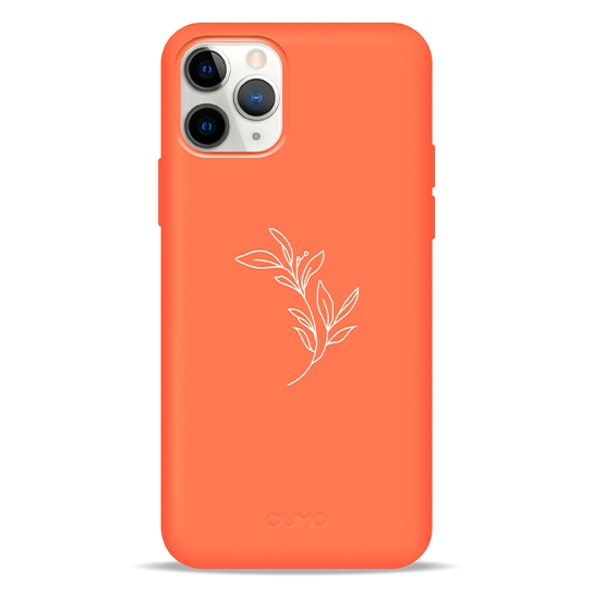 Чехол Pump Silicone Minimalistic Case for iPhone 11 Pro Flower Branch # - цена, характеристики, отзывы, рассрочка, фото 1