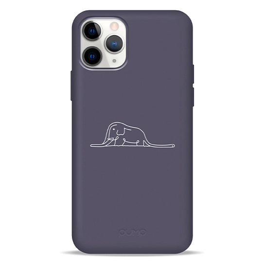 Чохол Pump Silicone Minimalistic Case for iPhone 11 Pro Elephant In A Boa #