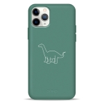Чехол Pump Silicone Minimalistic Case for iPhone 11 Pro Dino Green #