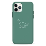 Чехол Pump Silicone Minimalistic Case for iPhone 11 Pro Dino Green #