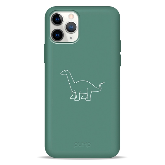 Чохол Pump Silicone Minimalistic Case for iPhone 11 Pro Dino Green # - ціна, характеристики, відгуки, розстрочка, фото 1