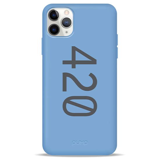 Чохол Pump Silicone Minimalistic Case for iPhone 11 Pro Max 420 Gray # - цена, характеристики, отзывы, рассрочка, фото 1